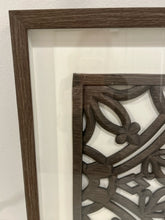 Load image into Gallery viewer, Framed Geometric Wood Art
