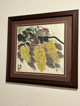Load image into Gallery viewer, Framed Print of Grapes by Hamada Juho
