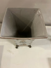 Load image into Gallery viewer, Brass Footed Planter
