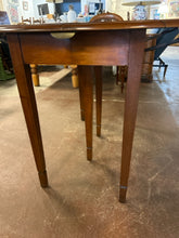 Load image into Gallery viewer, Small Mahogany Drop Leaf Dining Table
