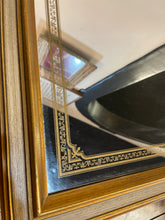 Load image into Gallery viewer, Gold Mirror with  Flower Detailing
