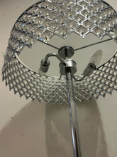 Load image into Gallery viewer, Floor Lamp with Circular Crystal Shade
