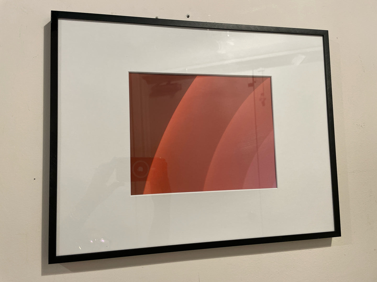 Shades of Red  Photo,  Guggenheim Light Installation by James Turrell