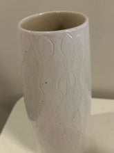 Load image into Gallery viewer, White Ceramic Vase From Crate &amp; Barrel
