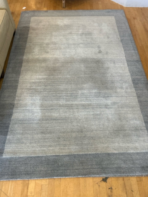 Townsend Silver Area Rug from Arhaus