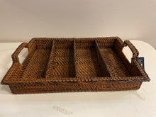 Load image into Gallery viewer, Rattan Flatware Tray from Thomas O&#39;Brien
