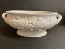 Load image into Gallery viewer, Two Handle White Serving Bowl
