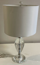 Load image into Gallery viewer, Lucite Lamp with White Shade
