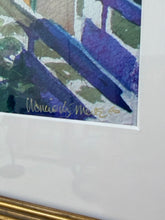 Load image into Gallery viewer, Framed Giclee "Hong Kong Temple" by Nancie King Mertz, signed  with Certificate of Authenticity
