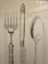 Load image into Gallery viewer, Bon Appetit Fork, Knife &amp; Spoon Print
