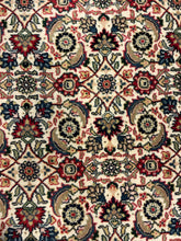 Load image into Gallery viewer, Cream, Maroon and Navy Oriental Rug
