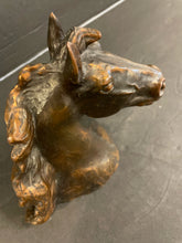 Load image into Gallery viewer, Bronze Horse Bust
