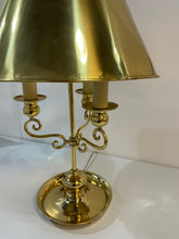 Load image into Gallery viewer, Brass French-Style Bouillotte Table Lamp
