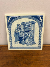 Load image into Gallery viewer, Delft Blue Holland,&quot;Women Pharmacists&quot; Tile
