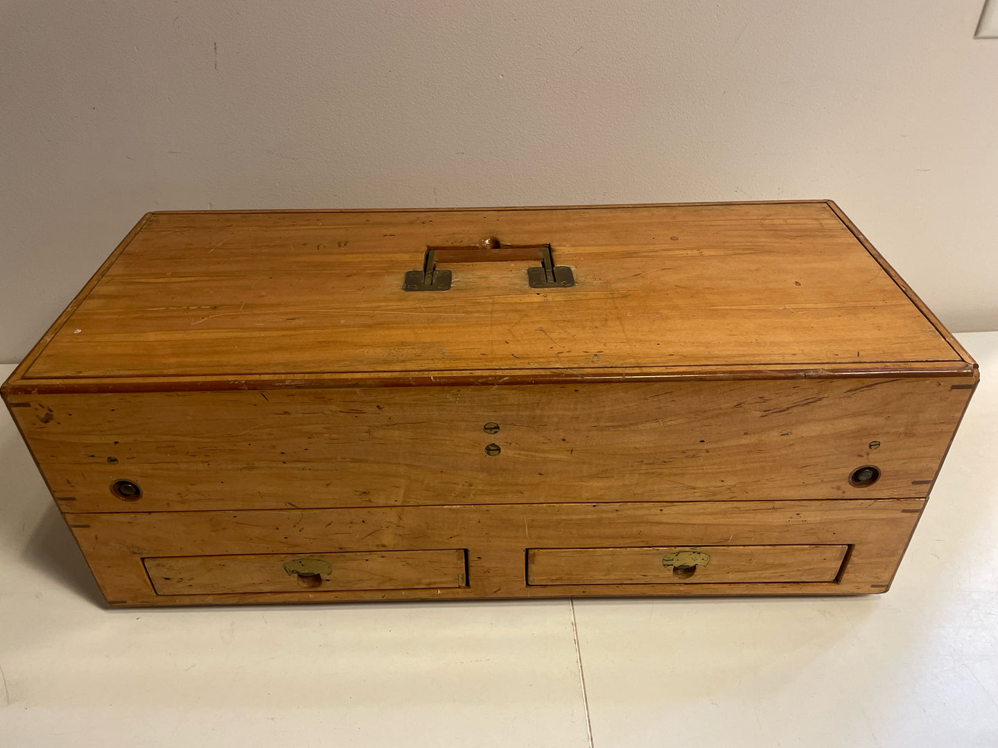 Hand Crafted Wood Tool Box