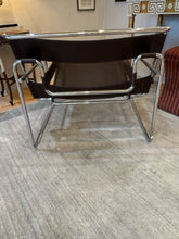 Load image into Gallery viewer, Reproduction Brown &amp; Chrome Wassily Chair

