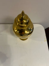 Load image into Gallery viewer, Vintage Brass Ginger Jar
