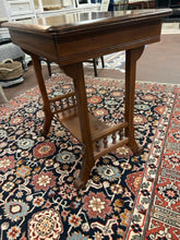 Load image into Gallery viewer, Vintage One Drawer Occasional Table on Casters
