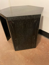 Load image into Gallery viewer, Black Hexagonal End Table
