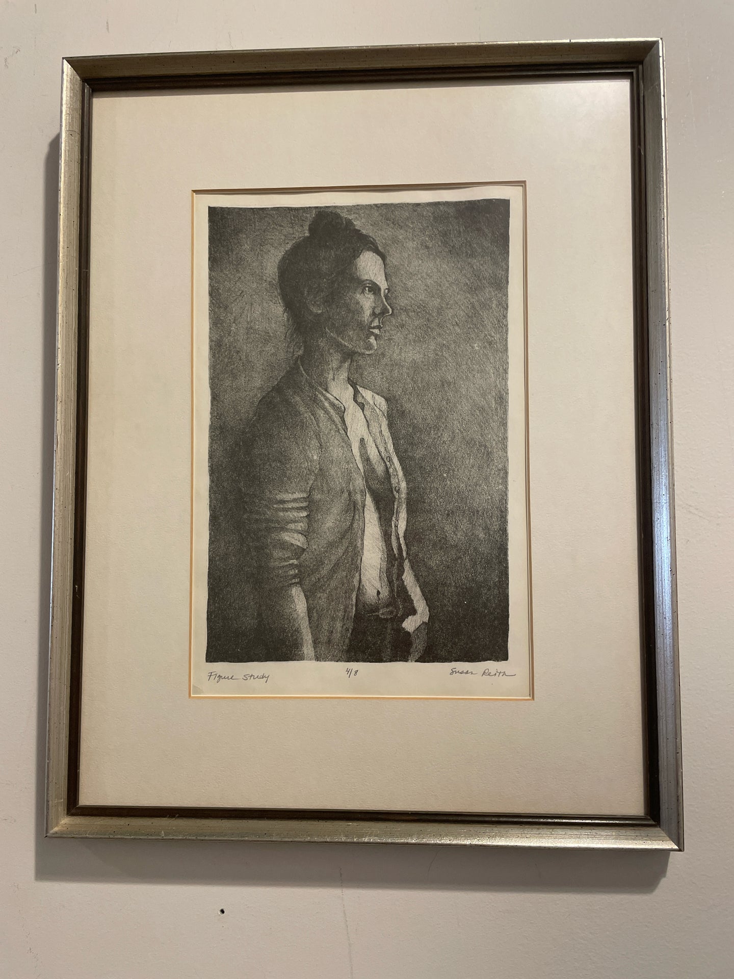 Framed Figure Study by Susan Reith