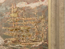 Load image into Gallery viewer, Textured Original Painting &quot;Ships &amp; Citidal&quot; by Patricia Zurini, signed
