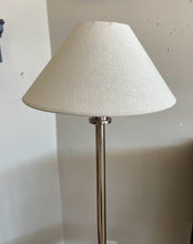 Load image into Gallery viewer, Pair of Tall Silver Candlestick Lamps
