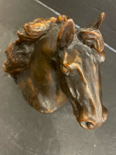 Load image into Gallery viewer, Bronze Horse Bust
