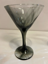 Load image into Gallery viewer, Set of Four Hand Blown Martini Glasses
