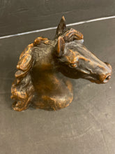 Load image into Gallery viewer, Bronze Horse Bust
