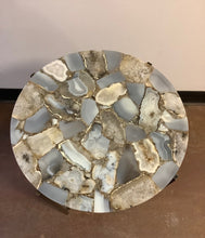 Load image into Gallery viewer, Ludlow Grey Agate Martini Table from Arhaus
