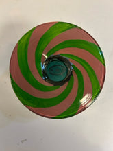 Load image into Gallery viewer, Glass Pansy Compote Dish from Mackenzie Childs
