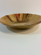 Load image into Gallery viewer, Gold, Red &amp; Brown Decorative Bowl
