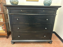Load image into Gallery viewer, Five Drawer St. James Collection Dresser in Antiqued Black from Restoration Hardware
