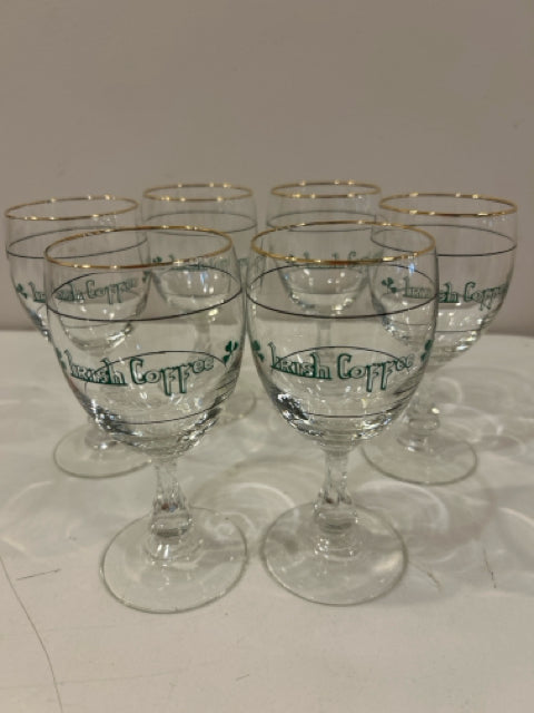 Set of 6 Irish Coffee Glasses