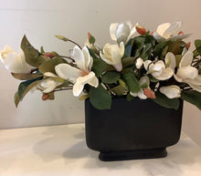 Load image into Gallery viewer, Faux Magnolia in  Bronze Vase from Arhaus
