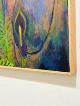 Load image into Gallery viewer, Original Acrylic "Jack in the Pulpit and Kimono" by Ian Baker Johnson, signed

