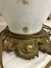 Load image into Gallery viewer, Pair of  Rosenthal Kunstabteilung Selb Germany Handmade Porcelain Table Lamps with Brass Base
