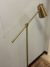 Load image into Gallery viewer, Rotating Arm Brass Floor Lamp
