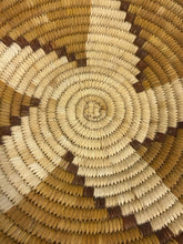 Load image into Gallery viewer, Vintage Handmade Coil Basket
