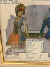 Load image into Gallery viewer, Framed Sheet Music Cover for &quot;The Chocolate Soldier&quot;
