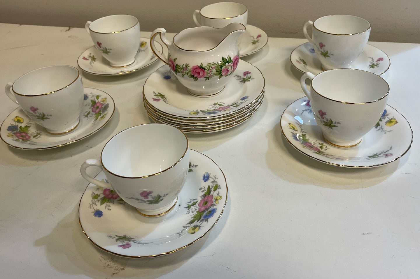 Colclough Bone China Tea Set