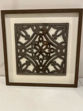 Load image into Gallery viewer, Framed Geometric Wood Art
