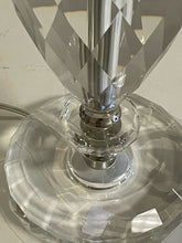 Load image into Gallery viewer, Lucite Lamp with White Shade
