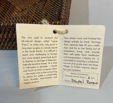Load image into Gallery viewer, Handwoven Dinner Napkin Holder from Calaisio
