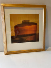 Load image into Gallery viewer, Art Print of Orange Jar in Wood Frame
