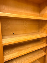 Load image into Gallery viewer, Wood Bookcase with Crown Molding
