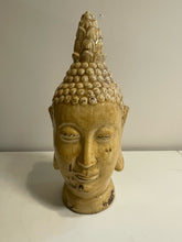Load image into Gallery viewer, Gold Ceramic Buddha Head
