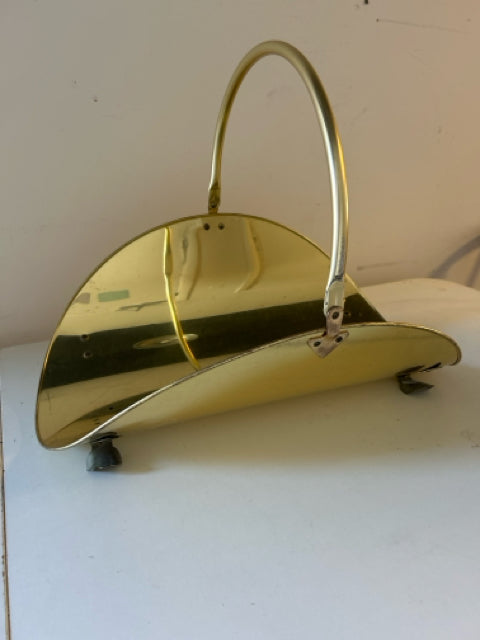 Brass Log Holder