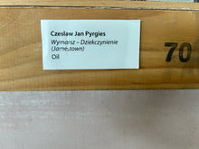 Load image into Gallery viewer, Original Oil on Canvas "Jamestown" by Czeslaw Jan Pyrgies, signed
