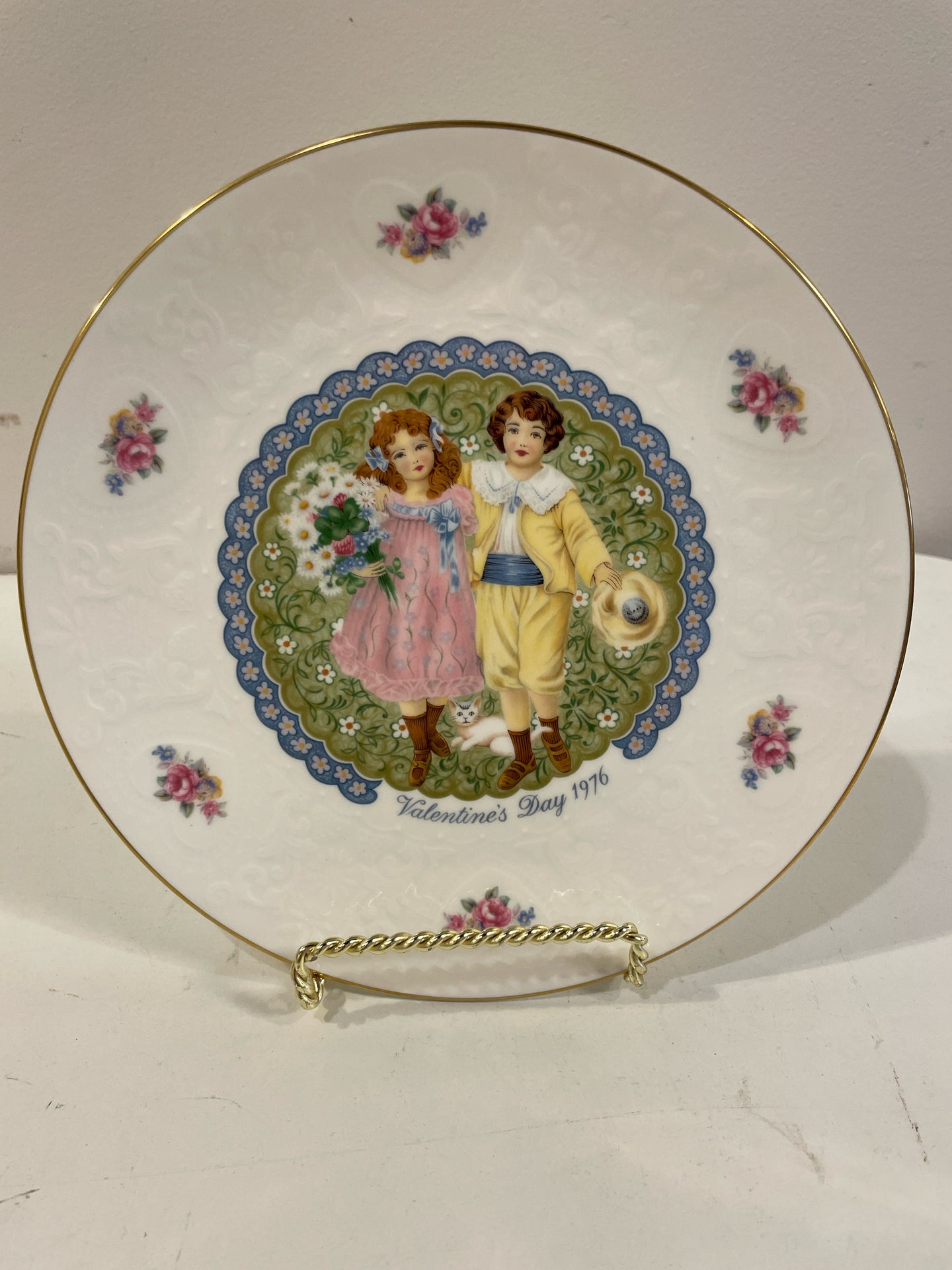 Valentine's Day Plate from Royal Doulton-1976